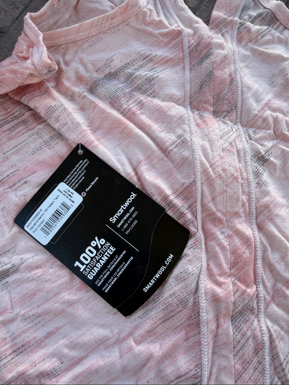 Smartwool Merino 150 pattern tank - Picture 3 of 5